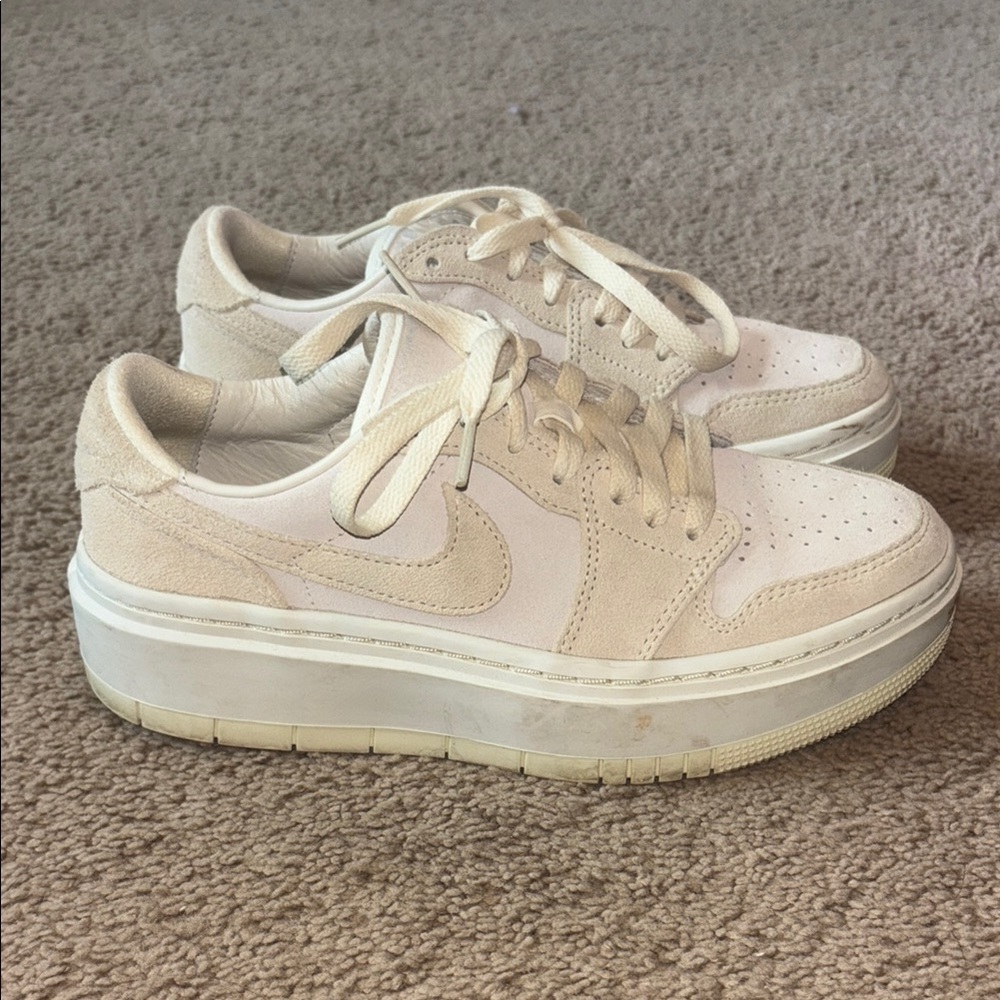 Jordan cream nikes